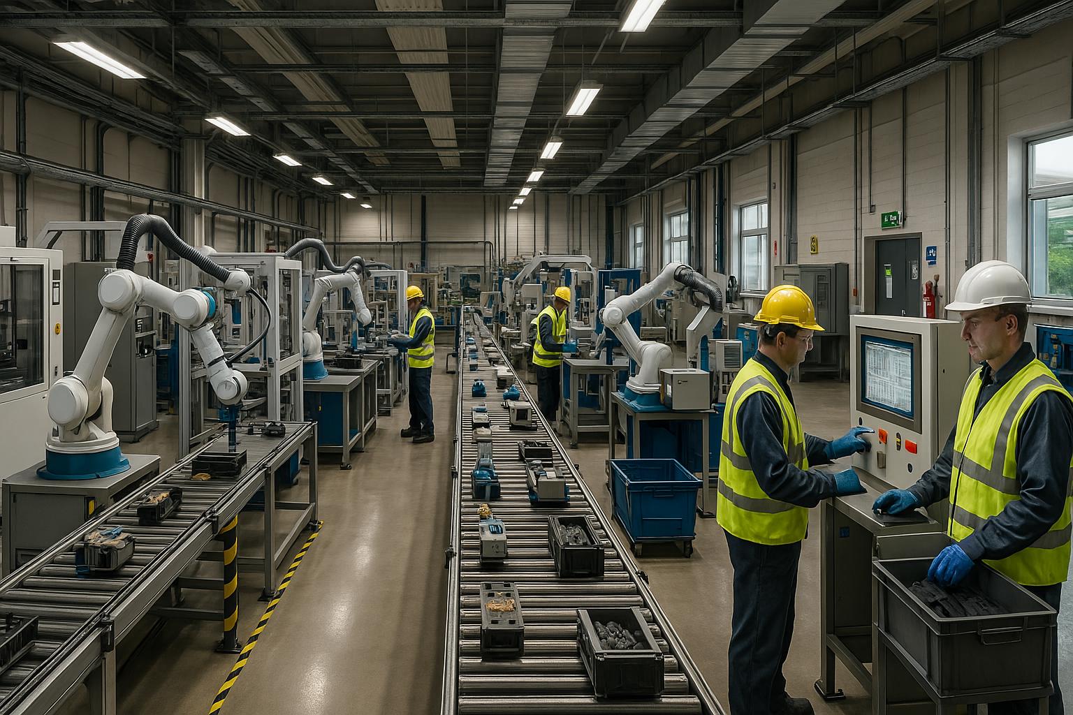 Explore tailored finance solutions for manufacturing equipment with Evogo Asset Finance.
