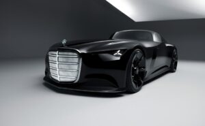 Mercedes-Benz Vision Iconic electric concept car, a future asset for luxury finance