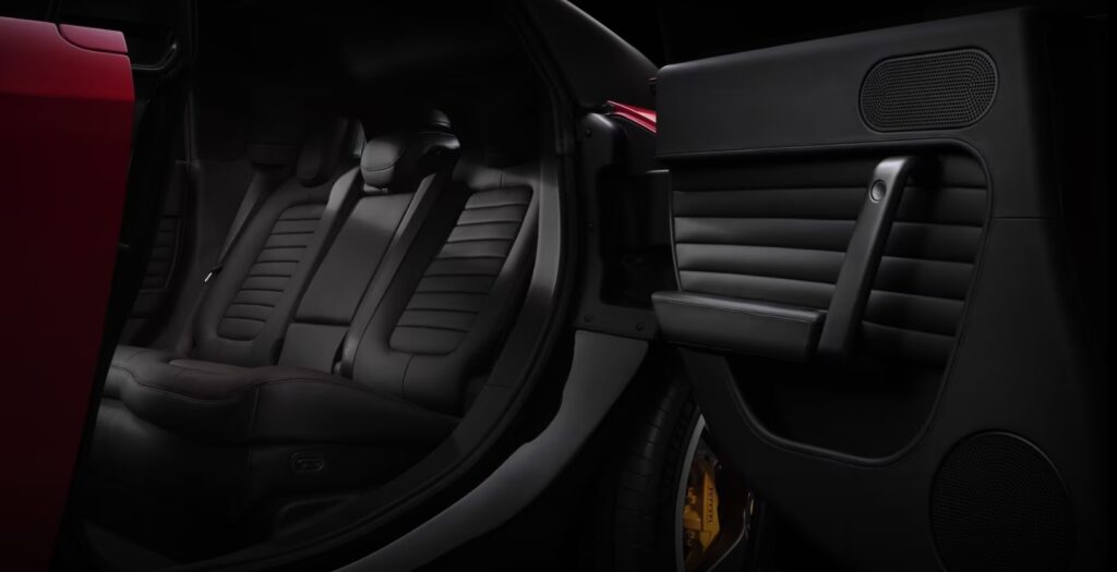 Rear seats image with suicide rear doors
