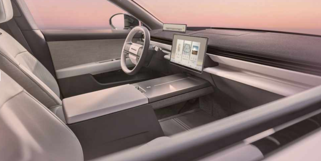 Teaser images of the all new Range Rover GT Dash Board